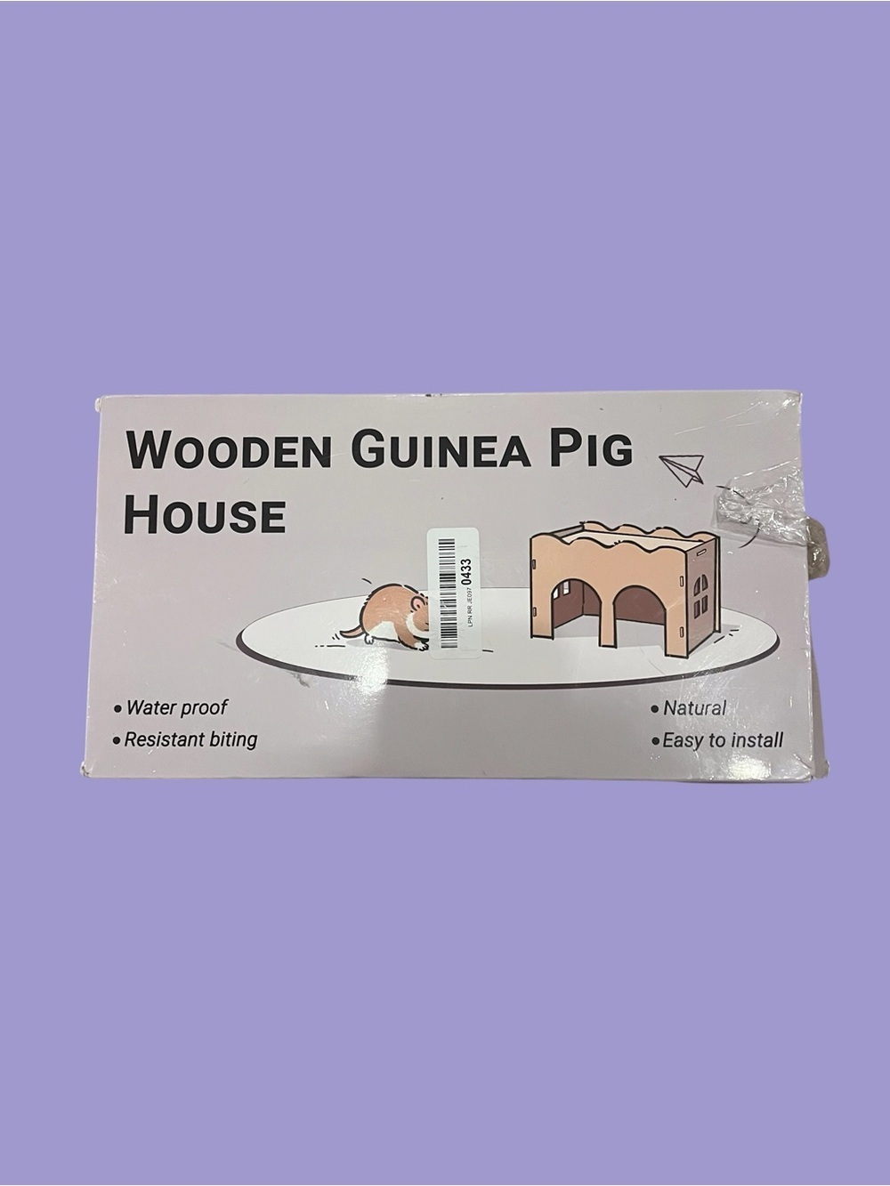 Bifaw Wooden Guinea Pig Hideout / Small Pet Castle – New in Package
